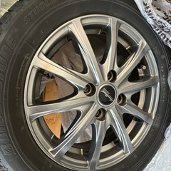 スタッドレスタイヤホイル付き165/65R14ブリジストン