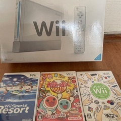 Wii本体 ソフト3個