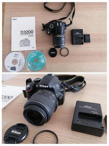 値下げ！ニコン Nikon D3200 カメラ　個人売買　早い者勝ち!