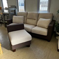 カウチソファー❕　3weyソファー❕　関家具❕　ゲート付き軽トラ”無料貸出❕購入後取り置きにも対応 ❕即日配送❕ R4396