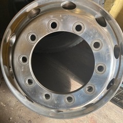 大型アルミメッキホイール　リア、フロント