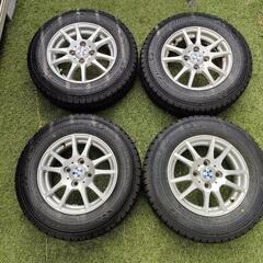 スタッドレスタイヤ155/80/R13新品未使用アルミホイール付4本セット 
