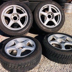 冬タイヤ 205/55R16 便利なマルチホイール付き深溝スタッドレス 4本組