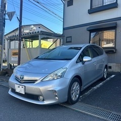 トヨタプリウスα  50,100KM 車検6年／5月