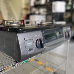 大阪⭐️エコマックス♻️「T420」リンナイ ガステーブル KGK34BKL 都市ガス用 左強火力