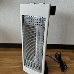 足元にも置ける 電気ストーブ 2wayカーボンヒーター 