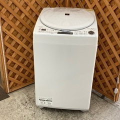 【愛品館江戸川店】シャープ8.0kg　全自動洗濯乾燥機（2021...