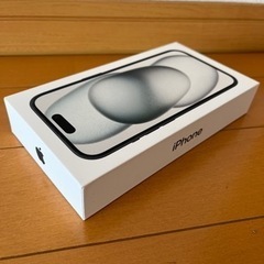 Apple iPhone 15 (128 GB) - ブラック　新品　未使用