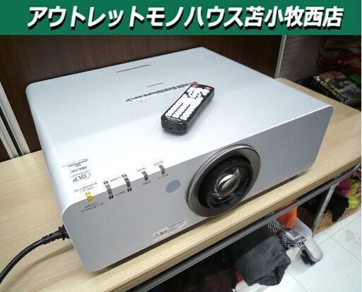 ① 現状ランプ使用時間　728h パナソニック 業務用プロジェクター 1チップDLPプロジェクター PT-DW640S 苫小牧西店