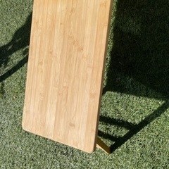 竹製　折りたたみテーブル