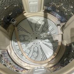 北九州市内配送無料　保証付き　BW-DV90A-N 縦型洗濯乾燥機 ビートウォッシュ シャンパン [洗濯9.0kg /乾燥5.0kg /ヒーター乾燥 /上開き]