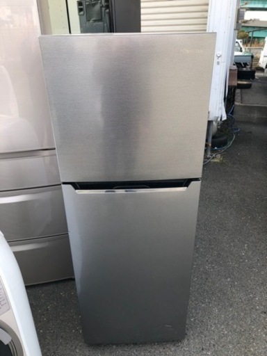 北九州市内配送無料　保証付き　2021年式　冷蔵庫 ダークシルバー HR-B2302 [2ドア /右開きタイプ /227L] [冷凍室 53L]