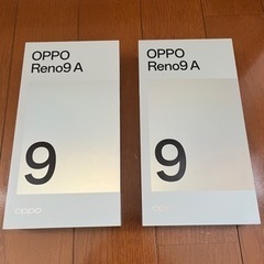 【新品未使用】OPPO Reno9 A 2台