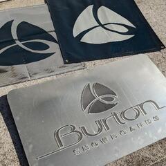 BURTON　バートン　アクリルプレート＆バナー　飾りセット