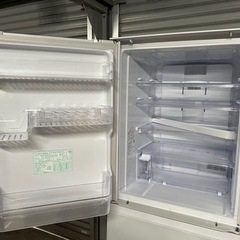 清掃済み✨SHARP⭐️冷蔵庫 ガラストップ✨ SJ-GW36E-W