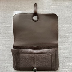 エルメス　ドゴンGM エタン/シルバー/トゴ