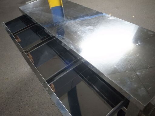 azuma アズマ 調理台 片面 引出付 引違戸 幅150cm 厨房機器 モノ市場