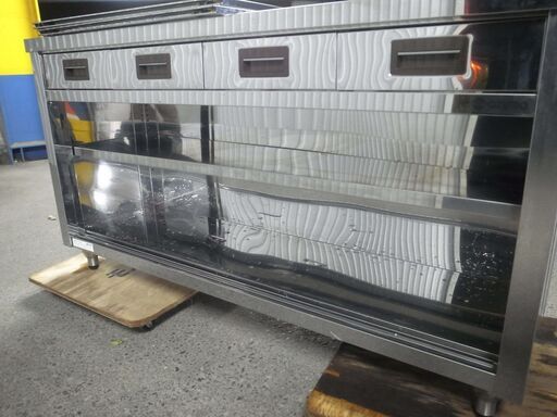 中古ACG-600Kガス台 片面引違戸 幅600×奥行450×高さ650mm 中古ACG-600Kガス台 片面引違戸 幅600×奥行450×高さ