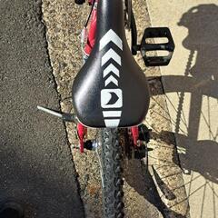 ルイガノ【22ｲﾝﾁ】LOUIS GARNEAU【J22】子供用自転車/キッズサイズ/マウンテンバイク/レッド/軽量アルミフレーム【前後ギア付き】