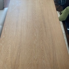 ダイニングテーブル　木製　木目　昇格式