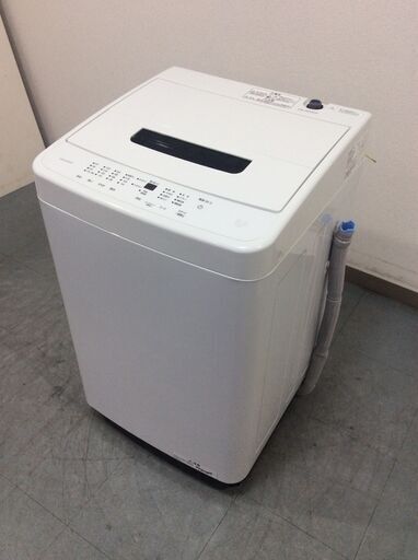 （12/13受渡済）YJT7927【IRISOHYAMA/アイリスオーヤマ 5.0㎏洗濯機】美品 2023年製 IAW-T504 家電 洗濯 簡易乾燥付