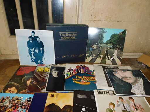 値下げ。格安中古ビンテージ THEBeatles・ビートルズレコード盤 全  