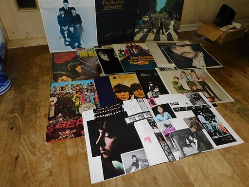 値下げ。格安中古ビンテージ THEBeatles・ビートルズレコード盤 全  