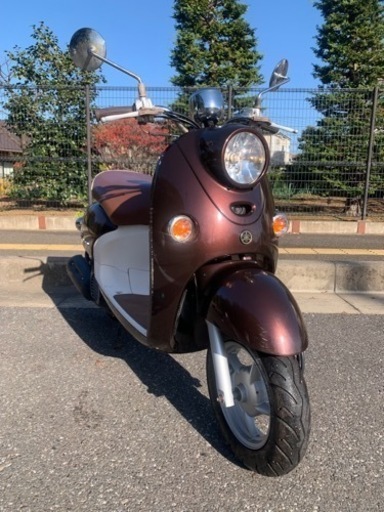 ②⭐️ビーノ走行距離 00763km⭐️   ステップマット新品、オイル交換済み、クーラント補充.インジェクション、F1車両、ヤマハ、YAMAHA、原付