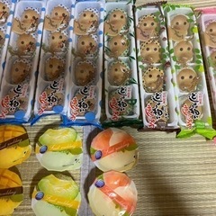 [お相手が決まりました]どじょう掬いまんじゅう、プリン