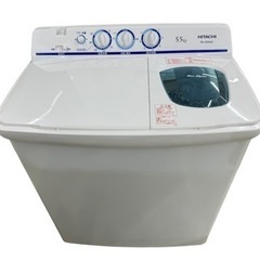 【洗濯機5.5㎏】日立　2023年製　2層式洗濯機　PS-55A...
