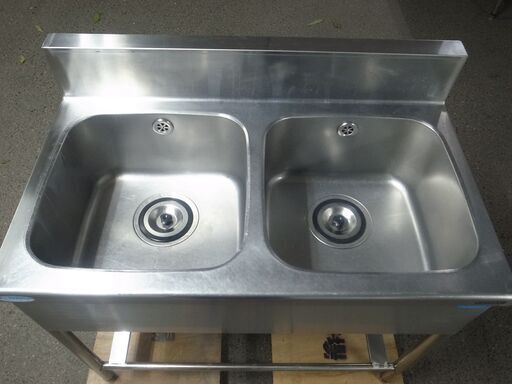 クリナップ 2槽シンク 流し台 C2S-106 幅100cm モノ市場半田店 119 クリナップ 2槽シンク 流し台 C2S-106 幅100cm モノ市場半田店 119