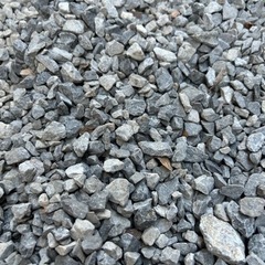 化粧砂利　１１平米分、３０キロごと小売可能、近県配送可能