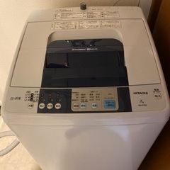 日立 洗濯機 2015年製 未クリーニング NW-R702