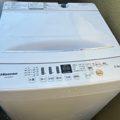 Hisense2021年　洗濯機　5.5kg