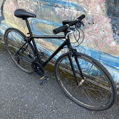 完成❗️ガッツリカスタマイズしたクロスバイク　整備済み。