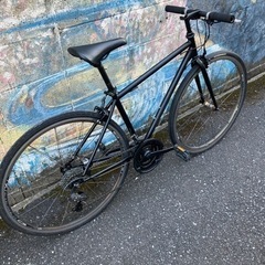 完成❗️ガッツリカスタマイズしたクロスバイク　整備済み。