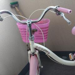 女の子用　自転車　18型