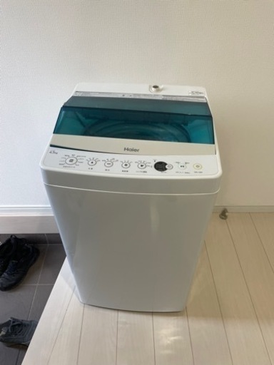 ハイアール　洗濯機　4.5kg 清掃済み