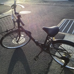 26インチ折りたたみ中古自転車整備済