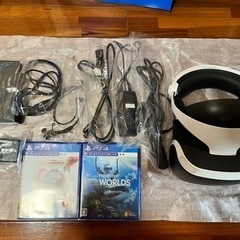 【美品】PlayStation VR、VRゲームソフト×2セット...