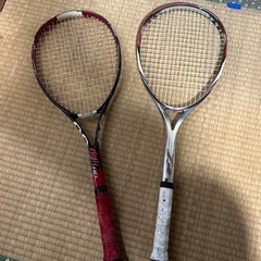 ソフトテニスラケット2本セット