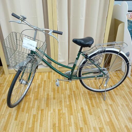 ★ジモティ割あり★ 自転車　緑　26インチ　クリーニング済　YJ1058