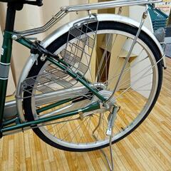 ☆ジモティ割あり☆ 自転車 緑 26インチ クリーニング済 YJ1058
