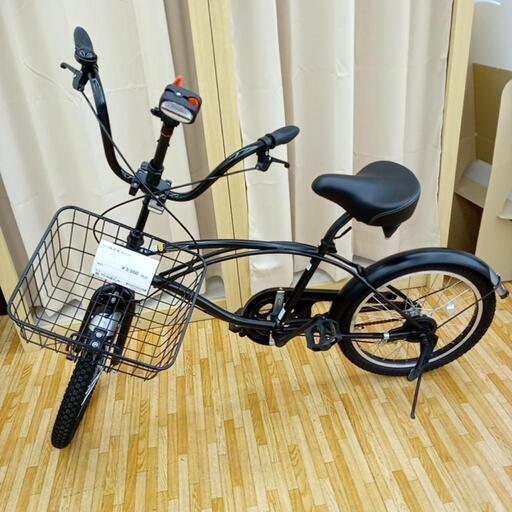 ★ジモティ割あり★ ミニ自転車　黒　20インチ　クリーニング済　YJ1059