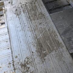 中古軽量アルミ台車 1t(1000kg)台車 ブレーキ付き 6輪タイプ