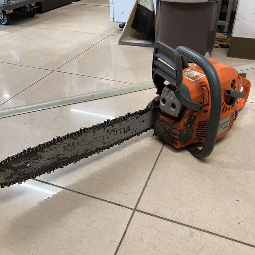 【中古】【動作OK】【店頭引取限定】Husqvarna ハスクバーナ チェーンソー 445eⅡ 38,500円（税込）