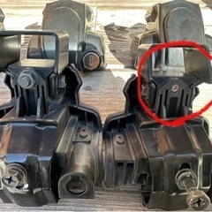 ルーフバー　キャリアベース　スズキ　ハスラー　ルーフレール付き車専用