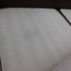 R536 NITORI クイーンベッド ダブルマットレス、幅170cm Used・美品