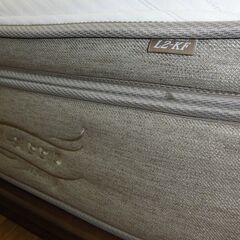 R536 NITORI クイーンベッド ダブルマットレス、幅170cm Used・美品