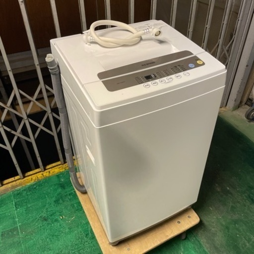 アイリスオーヤマ 全自動洗濯機 5.0kg IAW-T502EN 2020年製 中古 - 洗濯機